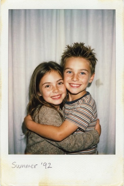 Childhood Fusion - Polaroid Hug